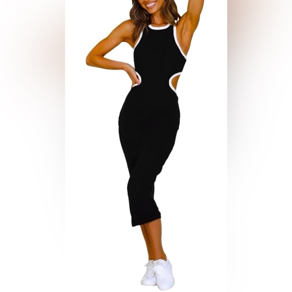 Black Cutout Dress